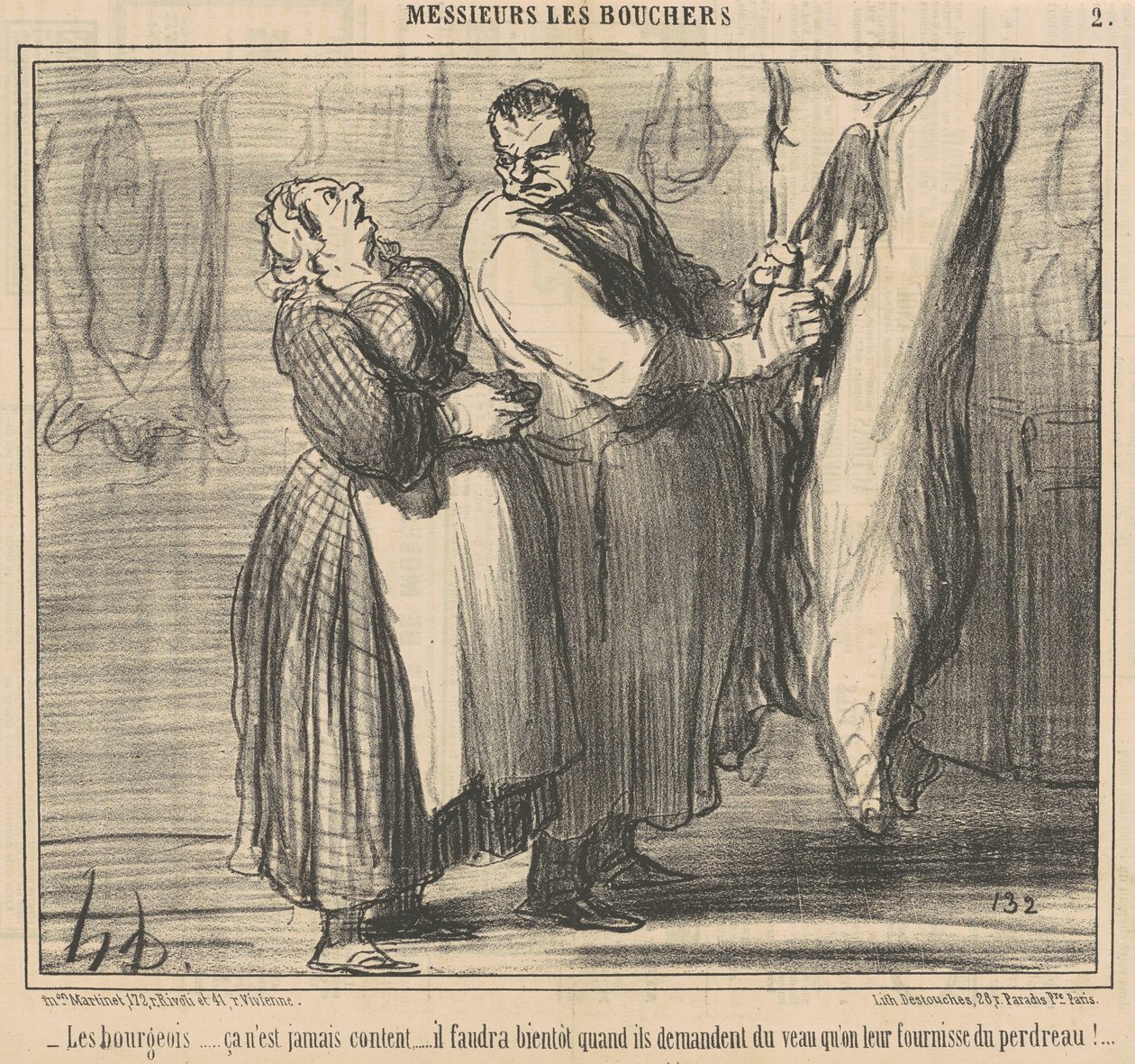 Porvarillinen... tekijältä Honoré Daumier