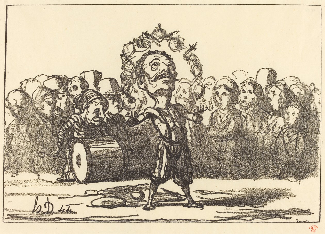 Vuoripenkit tekijältä Honoré Daumier