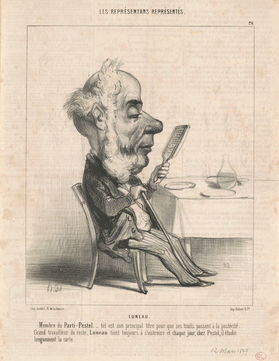 Luneau tekijältä Honoré Daumier
