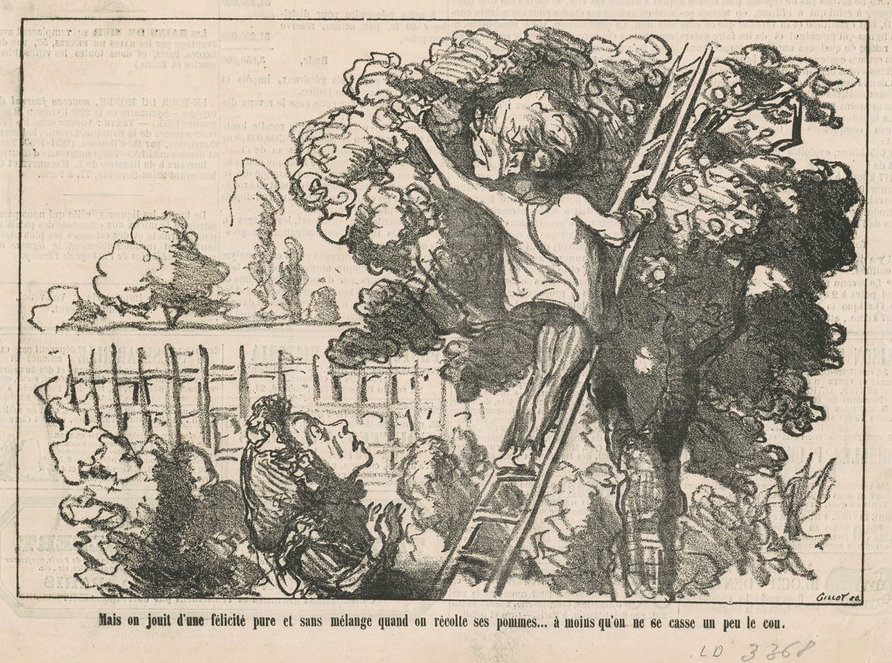 Mutta nautimme puhtaasta autuudesta tekijältä Honoré Daumier