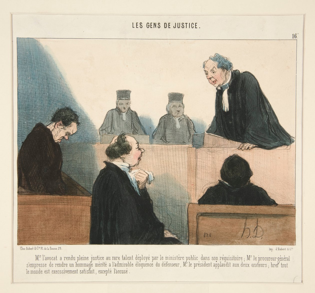 Herra. tekijältä Honoré Daumier