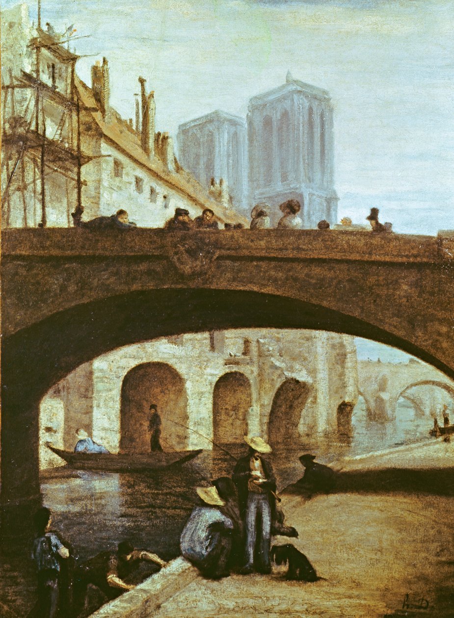 Notre-Dame de Paris tekijältä Honoré Daumier