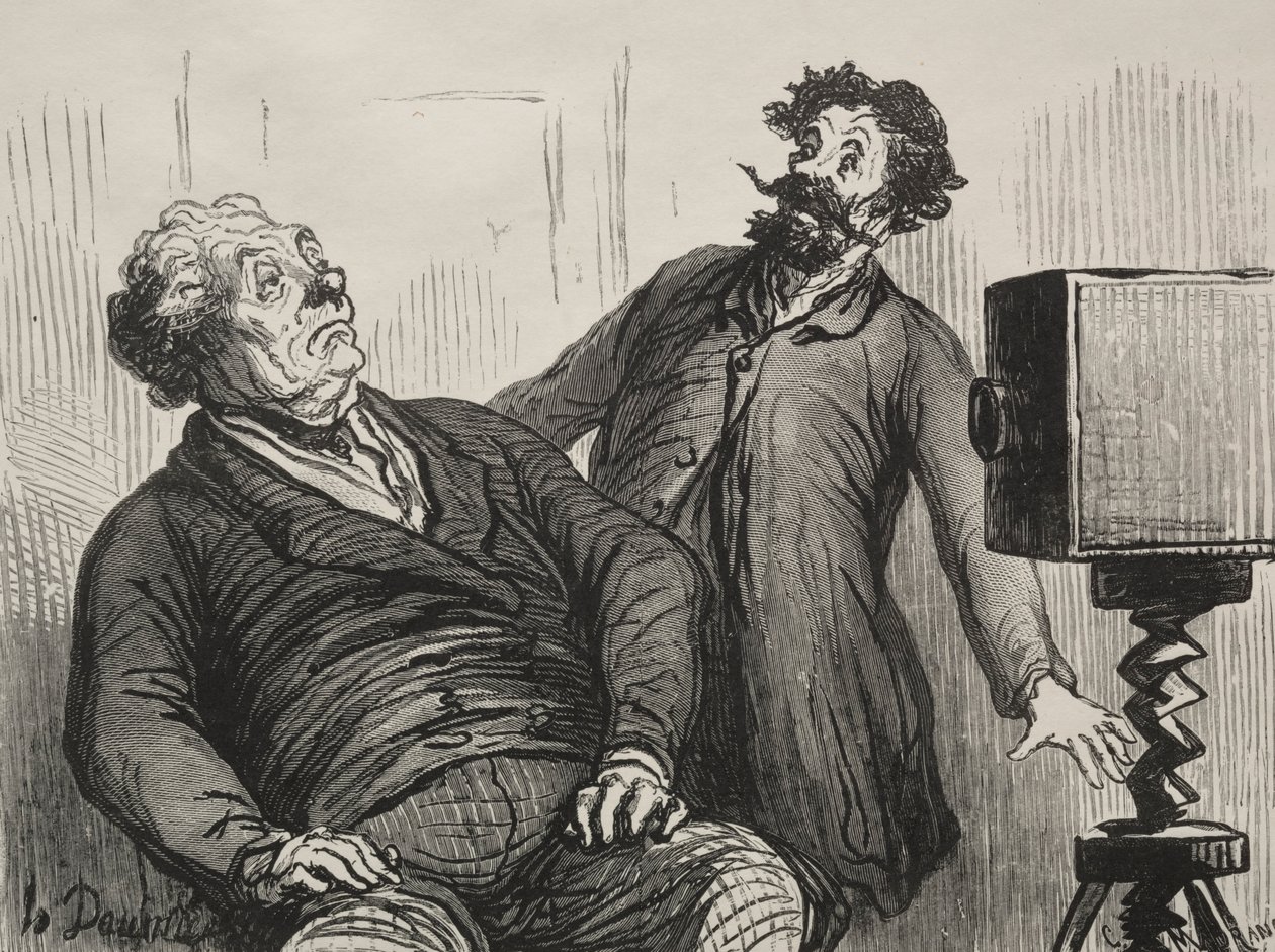 Valokuvaaja ja valokuvannut. tekijältä Honoré Daumier