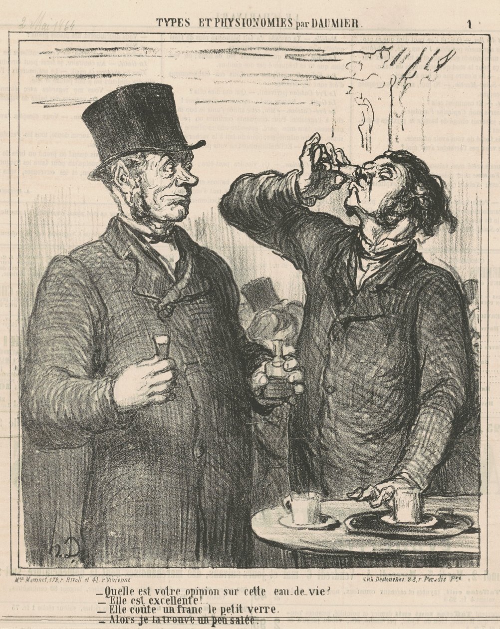Mitä mieltä olette... tekijältä Honoré Daumier