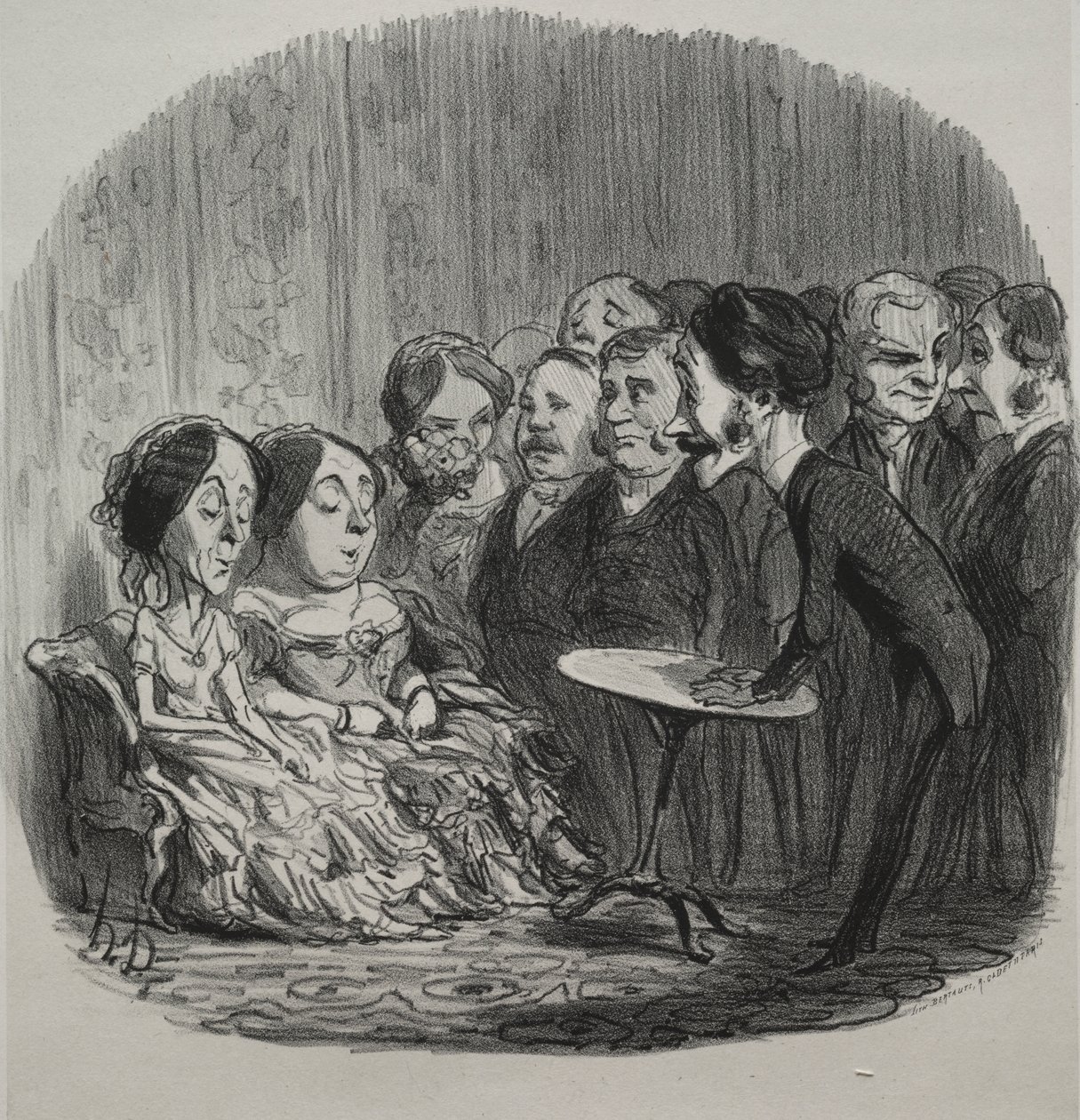 Räppäys Spirits tekijältä Honoré Daumier
