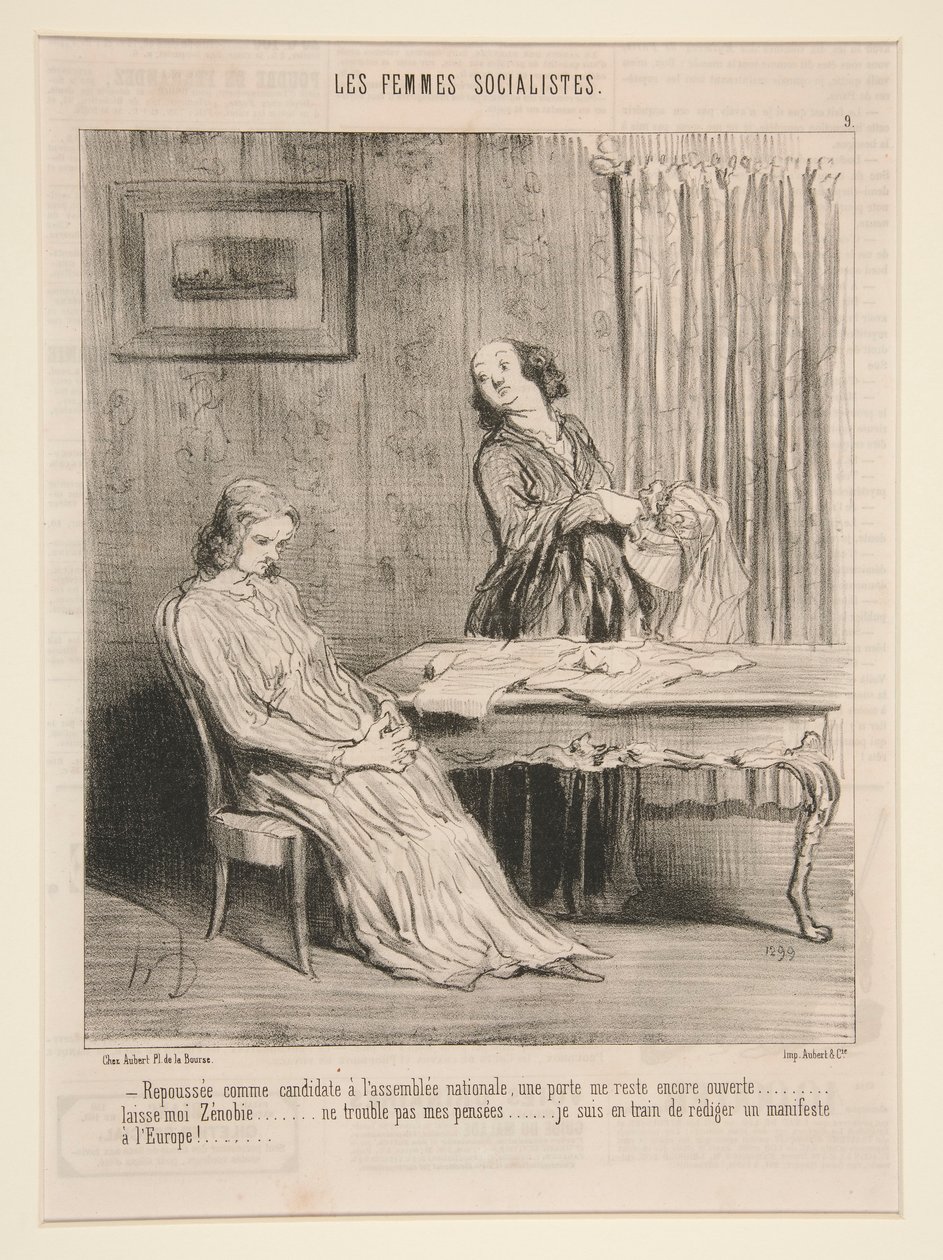 Hylätty ehdokkaaksi tekijältä Honoré Daumier