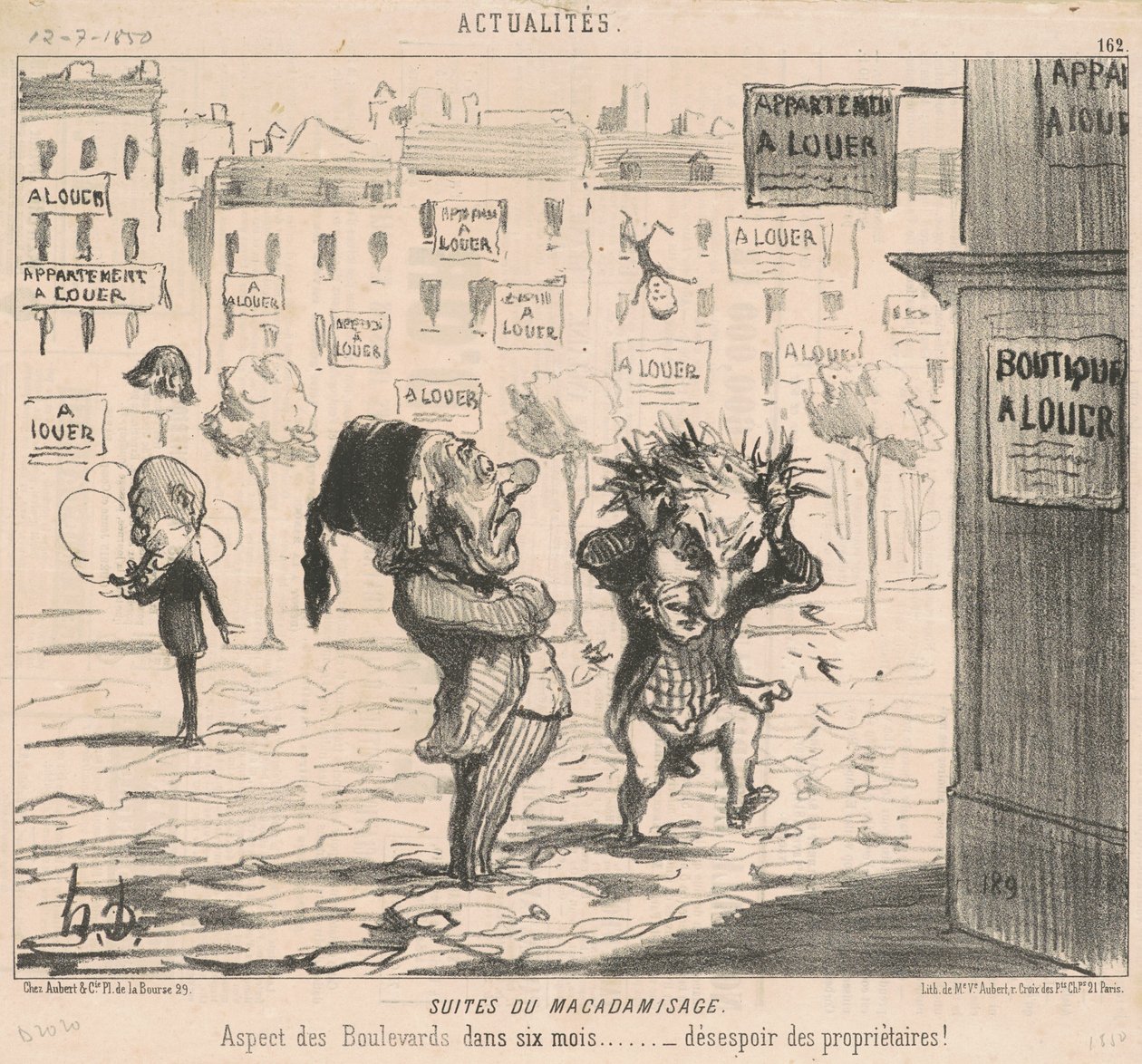 Makadimisoinnin jälkimainingit tekijältä Honoré Daumier