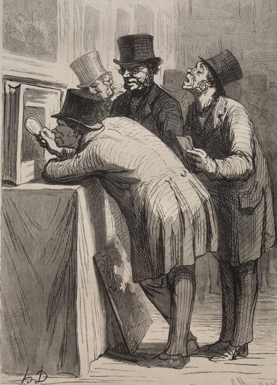 Huutokauppahuone: Amatööri. tekijältä Honoré Daumier