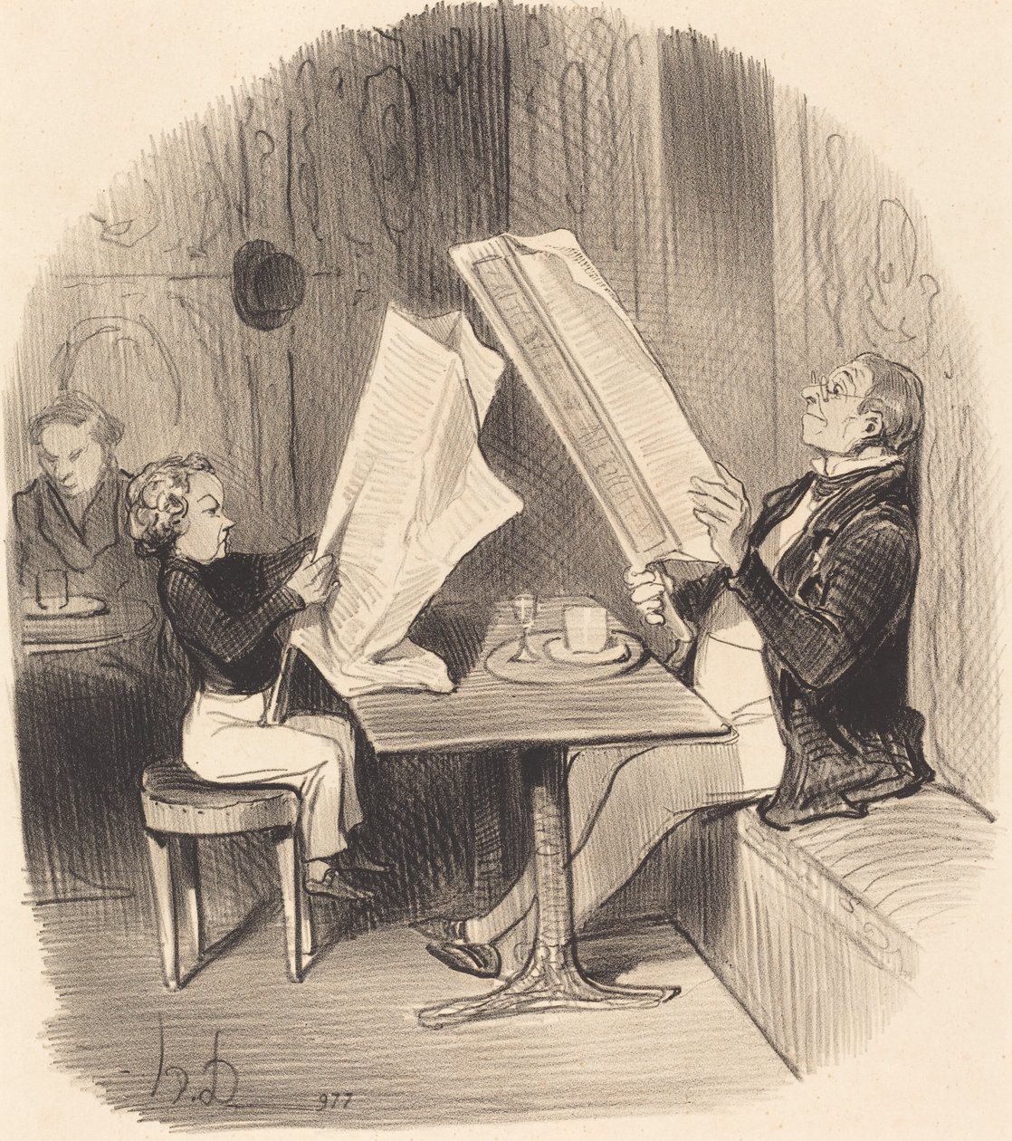 Lapsi, jolla on vähän hauskaa... tekijältä Honoré Daumier