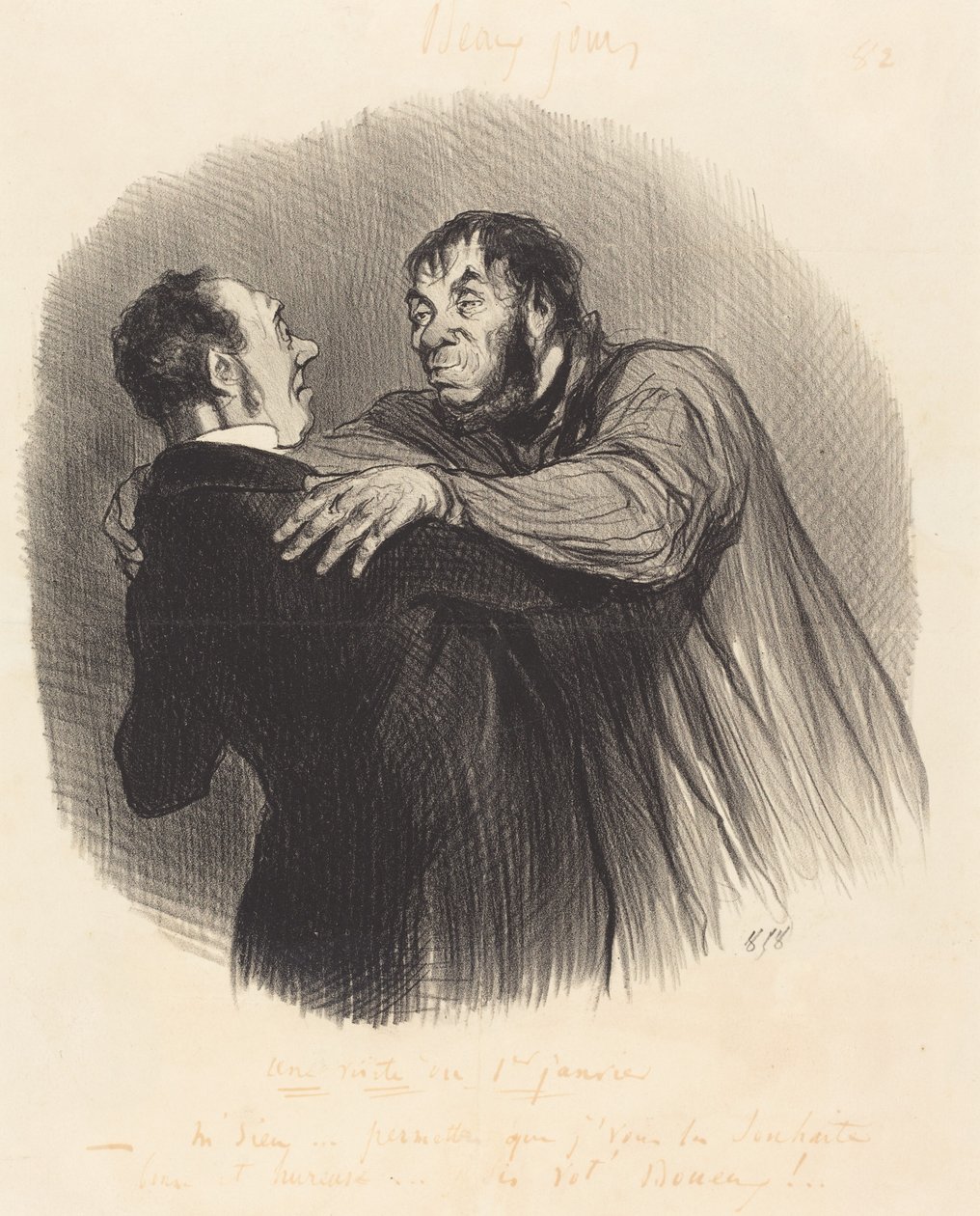 Vierailu tammikuun 1 tekijältä Honoré Daumier