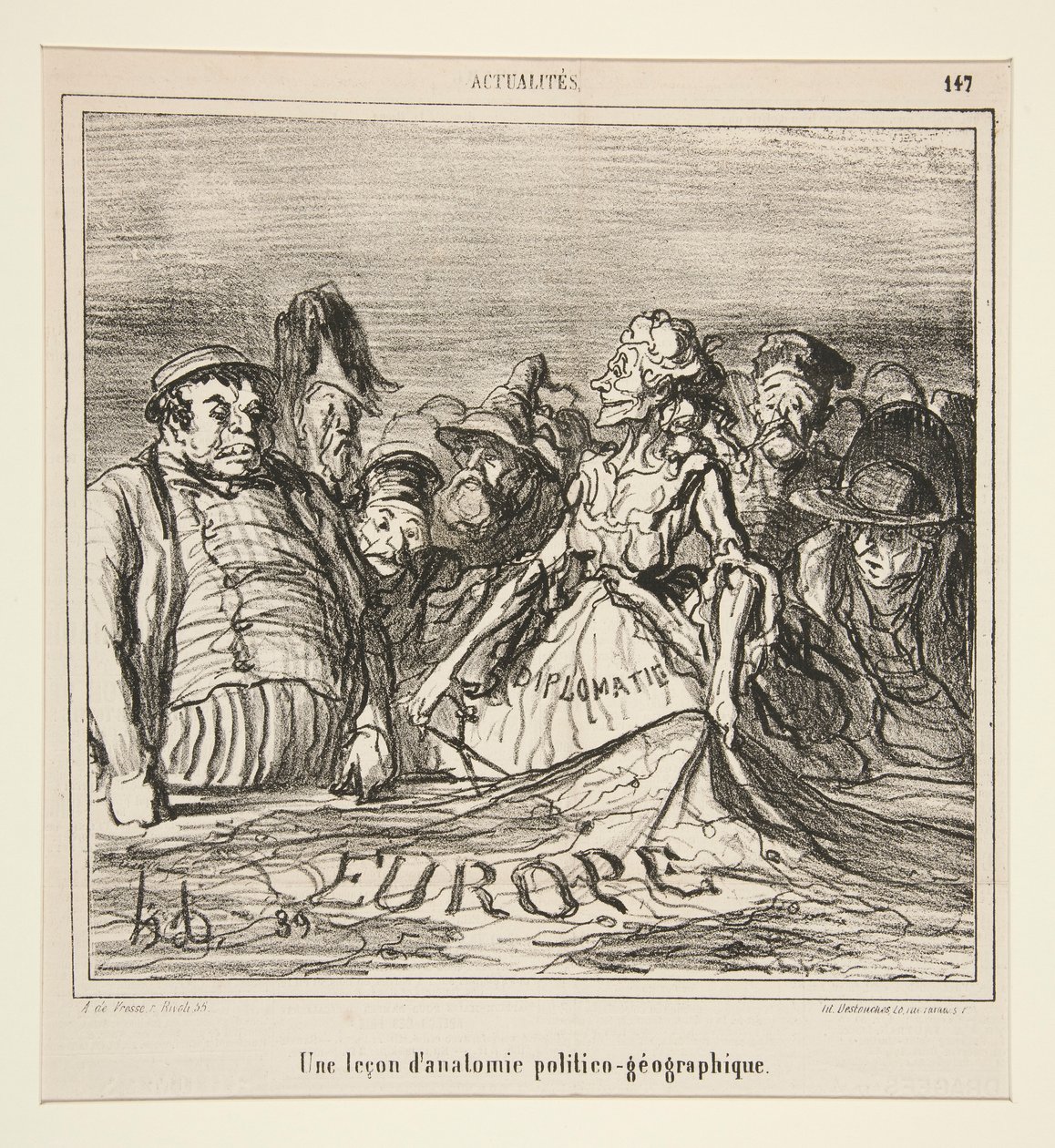 Oppitunti siitä tekijältä Honoré Daumier