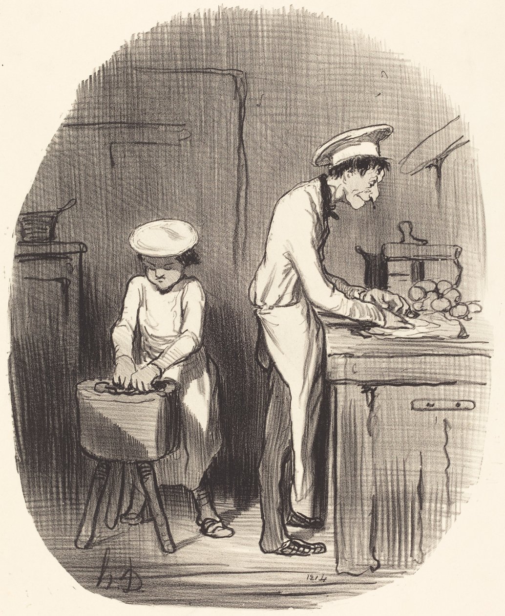 Näetkö poika, olet väärässä... tekijältä Honoré Daumier