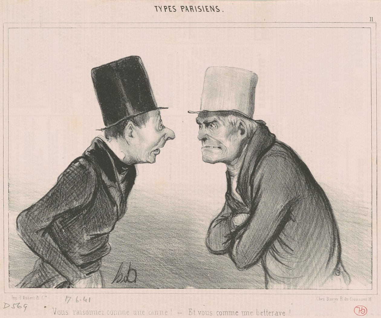 Sinä päätät kuin keppi! tekijältä Honoré Daumier