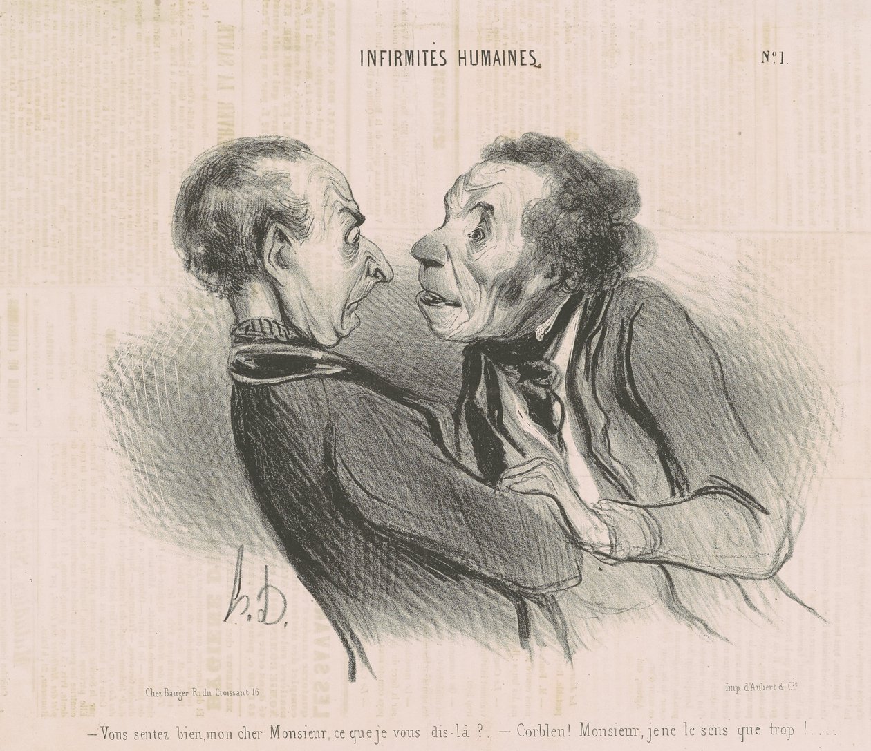 Sinusta tuntuu hyvältä, rakas herra... tekijältä Honoré Daumier