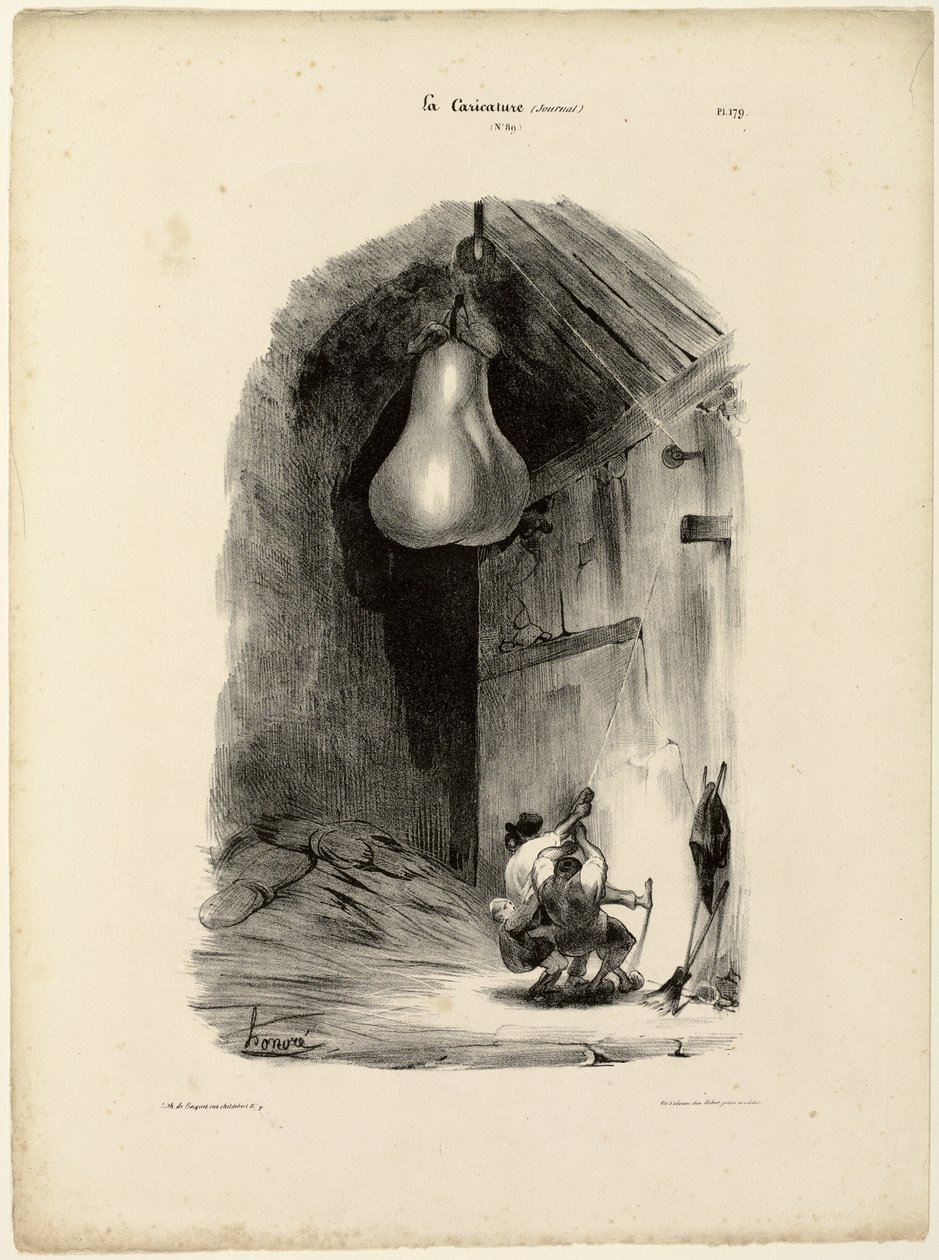 "Heave-ho!...Heave-ho! Heave-ho!", levy 179 tekijältä Honoré Victorin Daumier