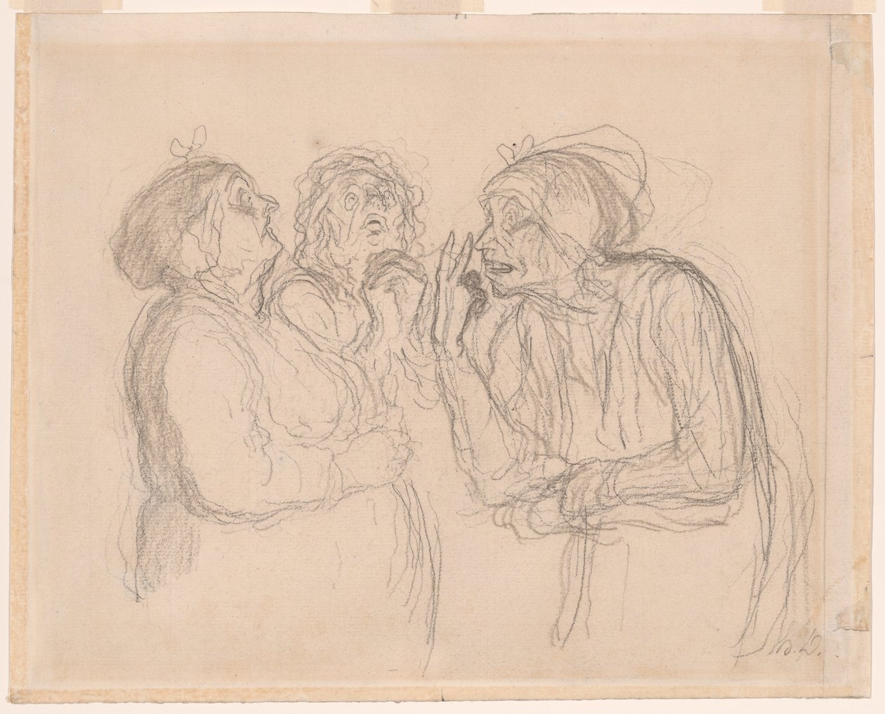 Kolme juorua tekijältä Honoré Victorin Daumier