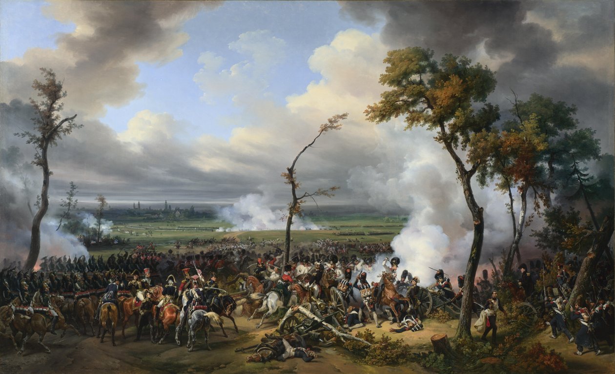 Hanaun taistelu tekijältä Emile Jean Horace Vernet