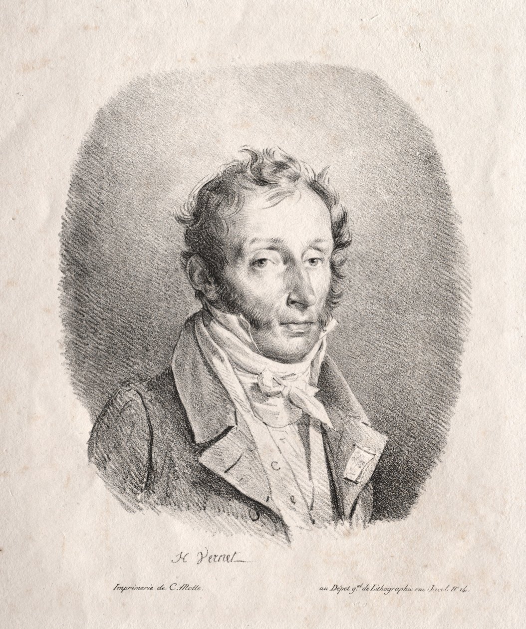 Carle Vernet, 1817. tekijältä Emile Jean Horace Vernet