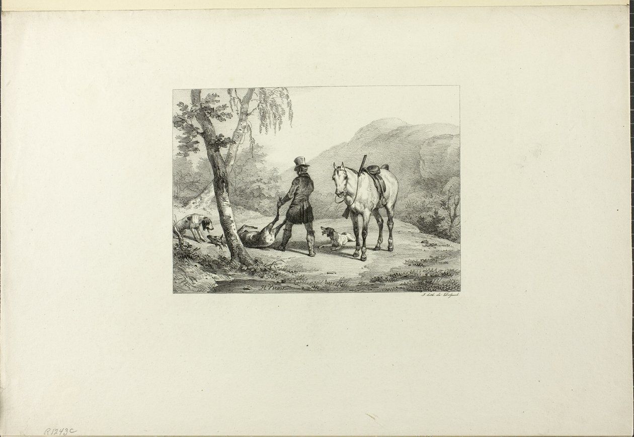 Louhos tekijältä Emile Jean Horace Vernet