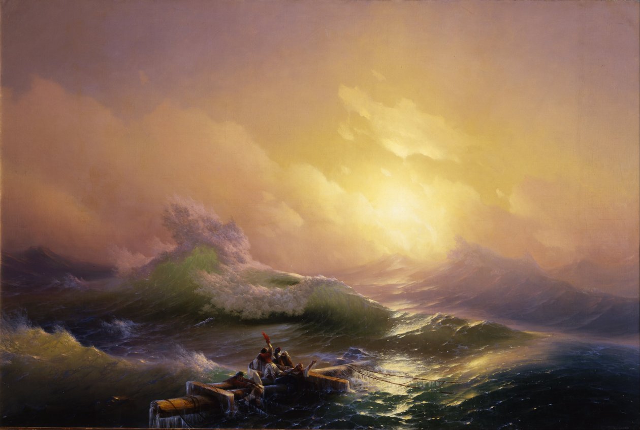 Yhdeksäs aalto tekijältä Hovhannes Aivazovsky