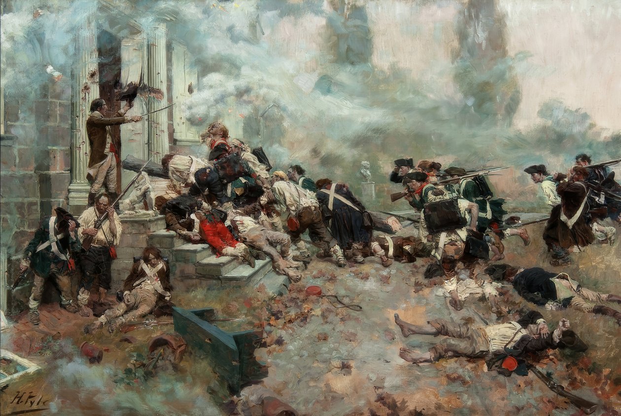Hyökkäys Chew Houseen tekijältä Howard Pyle