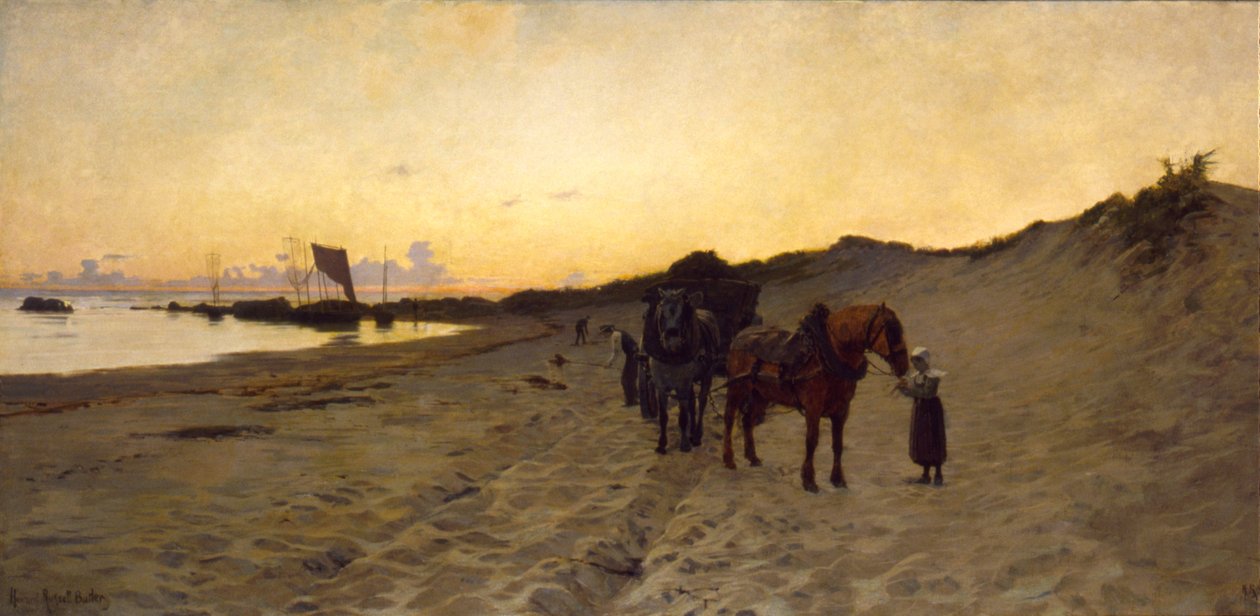 Merilevänkeräilijät, 1886. tekijältä Howard Russell Butler