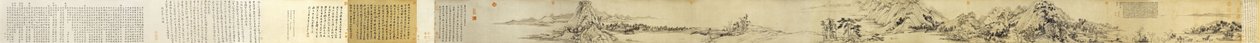 Asuminen Fuchun -vuoristossa (Master Wuyong Scroll) tekijältä Huang Gongwang