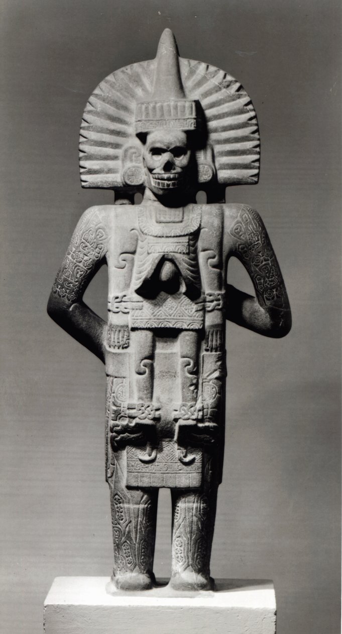Elämän ja kuoleman hahmo, Veracruzista, Meksikosta, 900-1250 (katso 180900) tekijältä Huaxtec