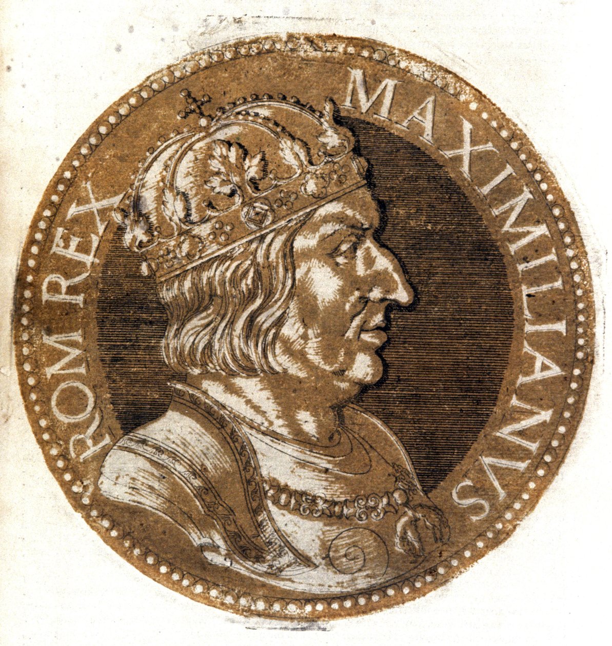 Maximilian I Habsburgista tekijältä Hubert Goltzius