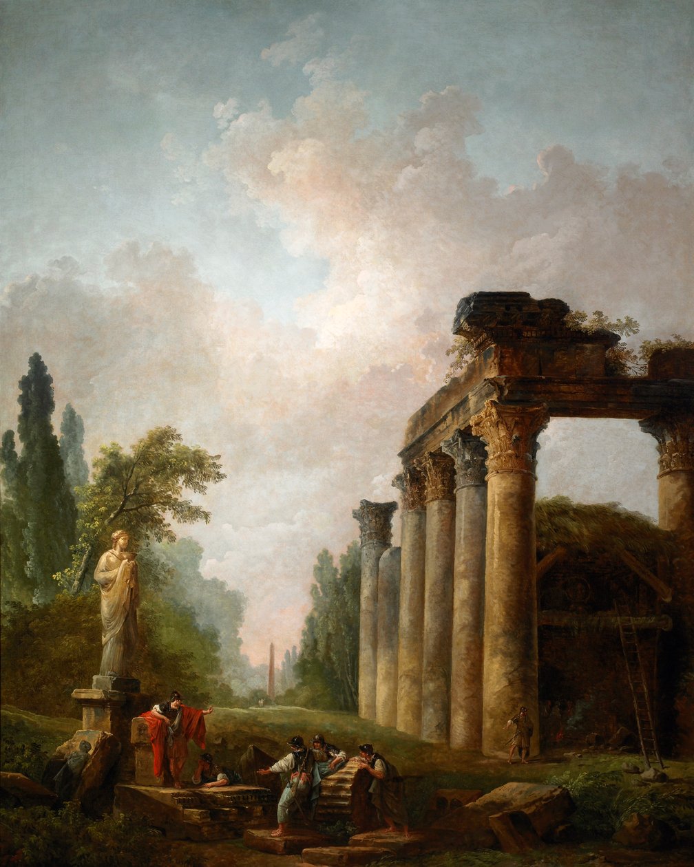 Rauniot tekijältä Hubert Robert