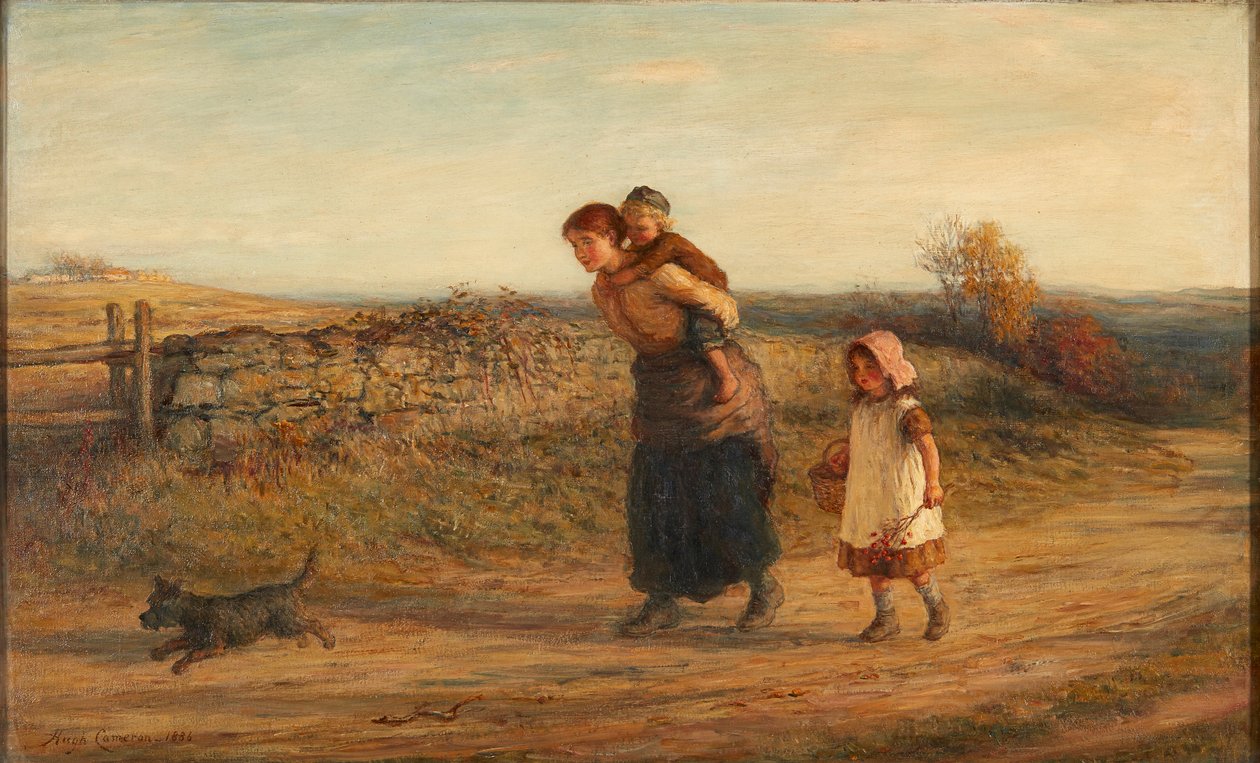 Rustic Joy (öljy kankaalle) tekijältä Hugh Cameron