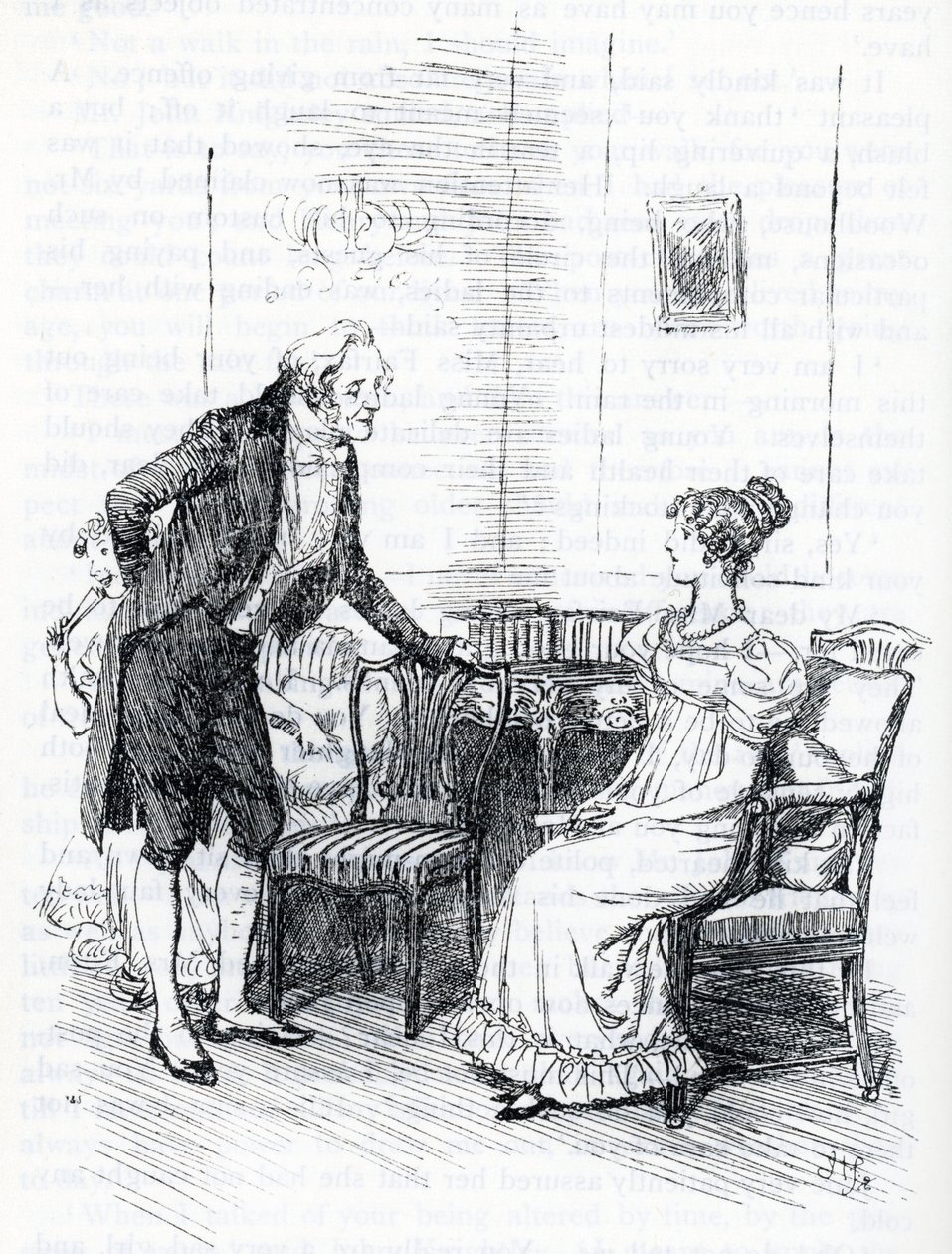 "Jane fairfax" (kuva) tekijältä Hugh Thomson