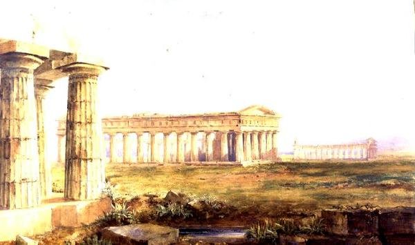 Paestumin temppelit tekijältä Hugh William Williams