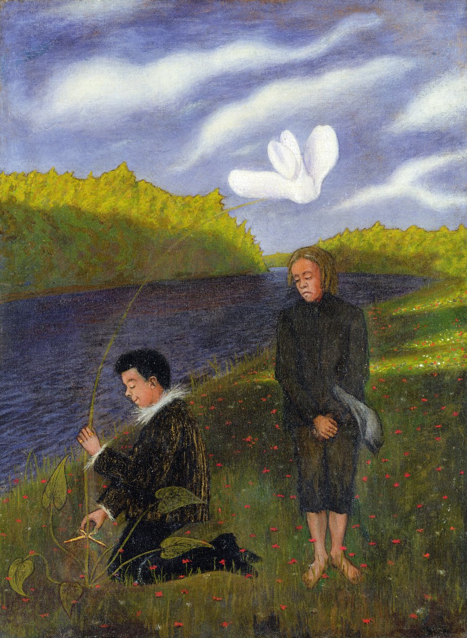 Ihana kukka tekijältä Hugo Simberg