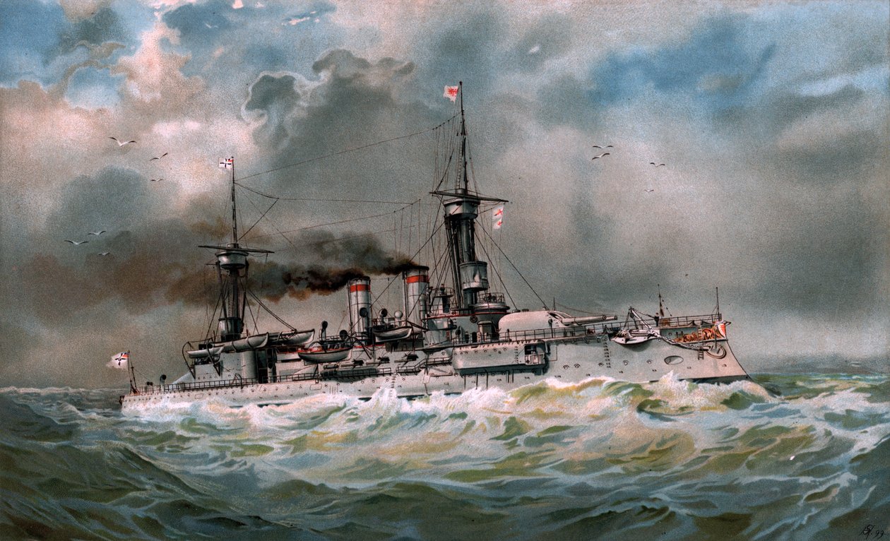 S.M. Taistelulaiva Brandenburg tekijältä Hugo Graf