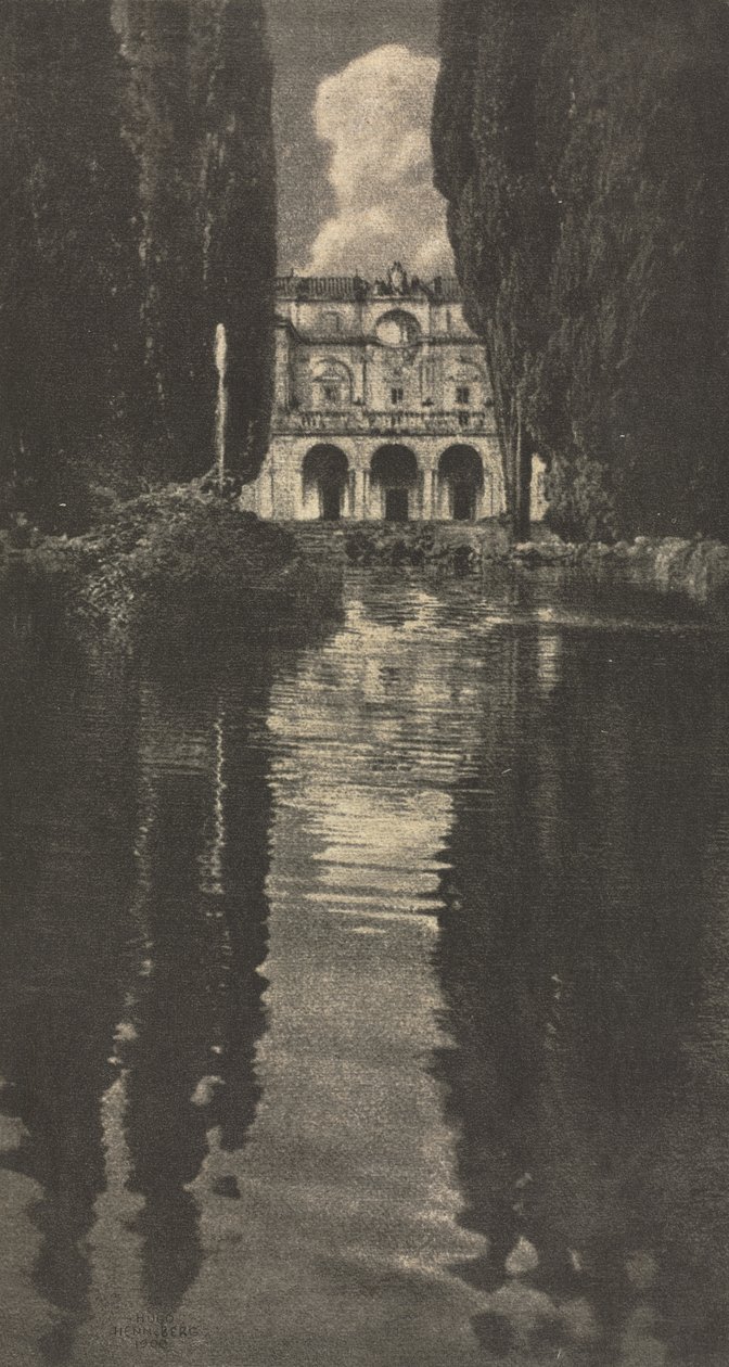 Työhuone: Villa Falconieri tekijältä Hugo Henneberg