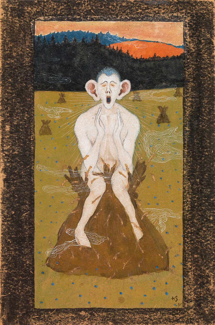 Frost, 1895. tekijältä Hugo Simberg