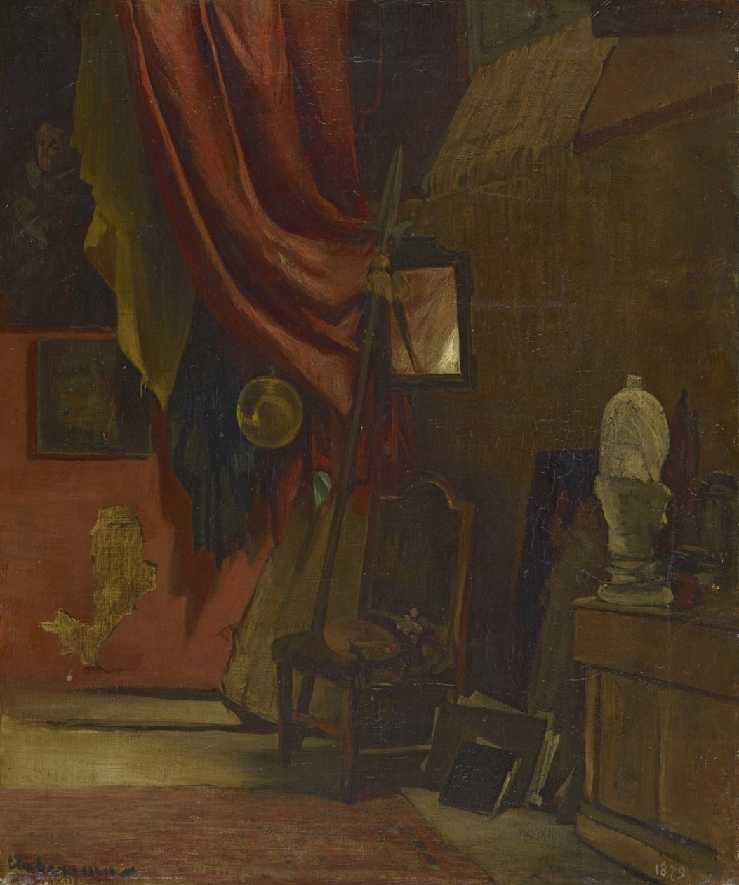 Olen Atelier tekijältä Hugo von Habermann