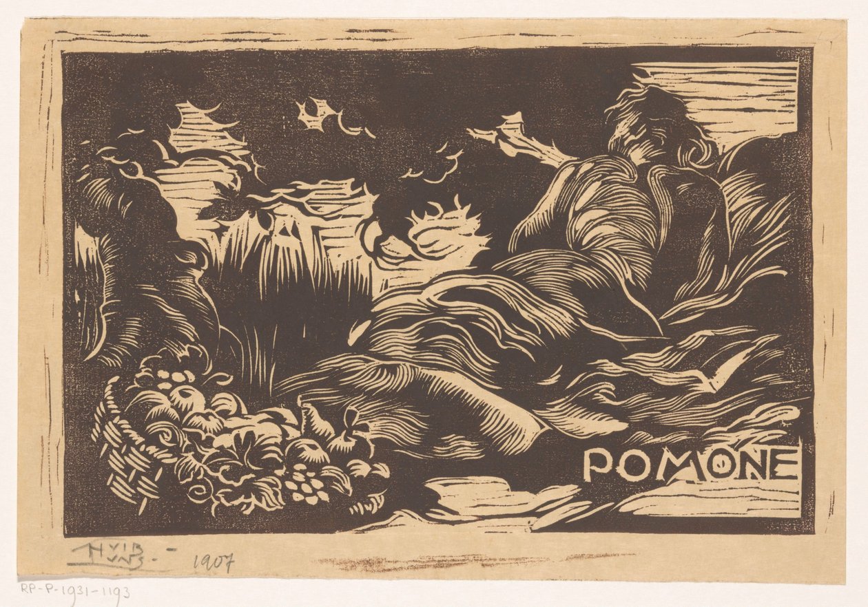 Pomona tekijältä Huib Luns (signed by artist)