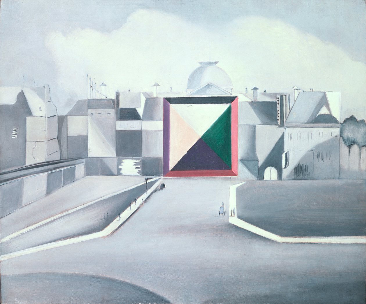 Parisian Tableaux (öljy kankaalle) tekijältä Humphrey Jennings