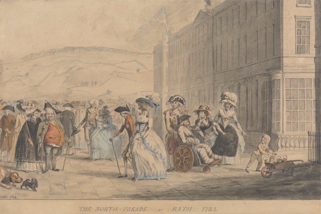 North Parade, Bath tekijältä Humphrey Repton