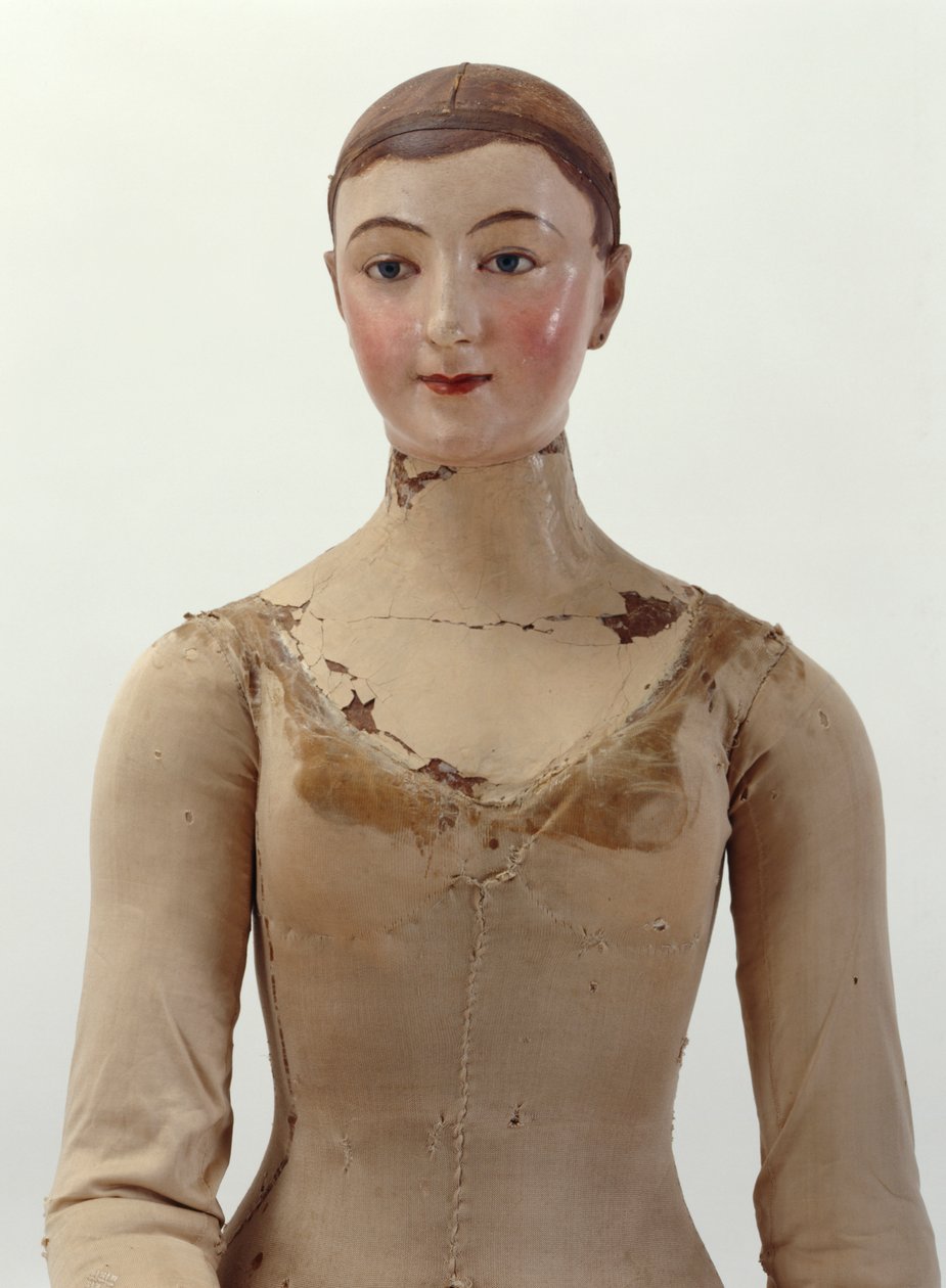 Mannekiini, 1817 (puu, metalli, tekstiili ja paperimassa) (katso myös 312162-312163) tekijältä Huot
