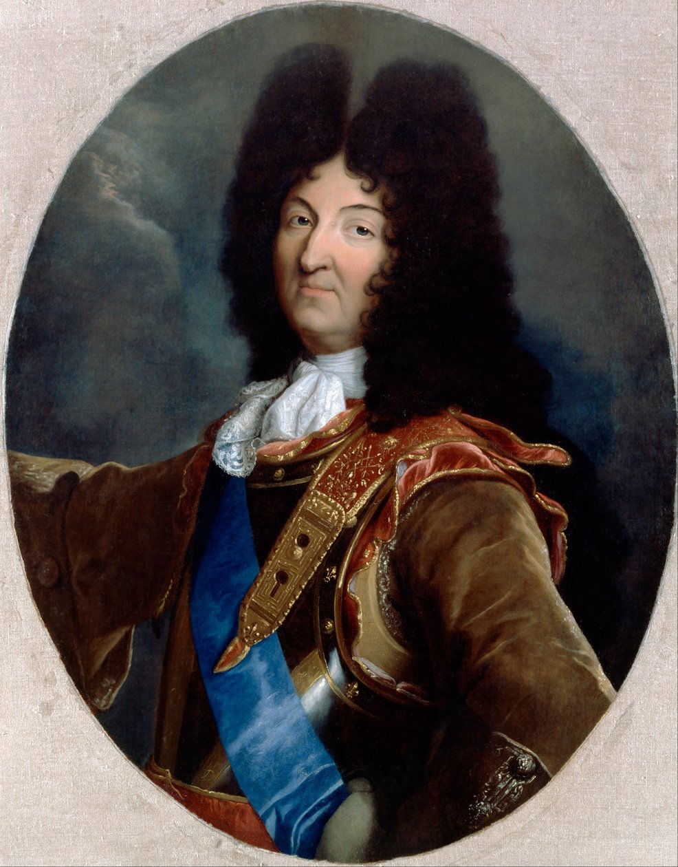 Louis XIV tekijältä Hyacinthe Francois Rigaud