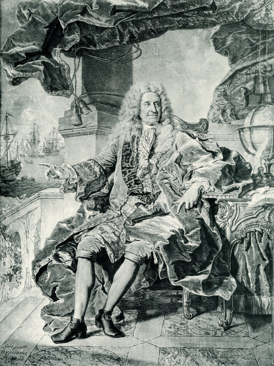 Samuel Bernard tekijältä Hyacinthe Francois Rigaud