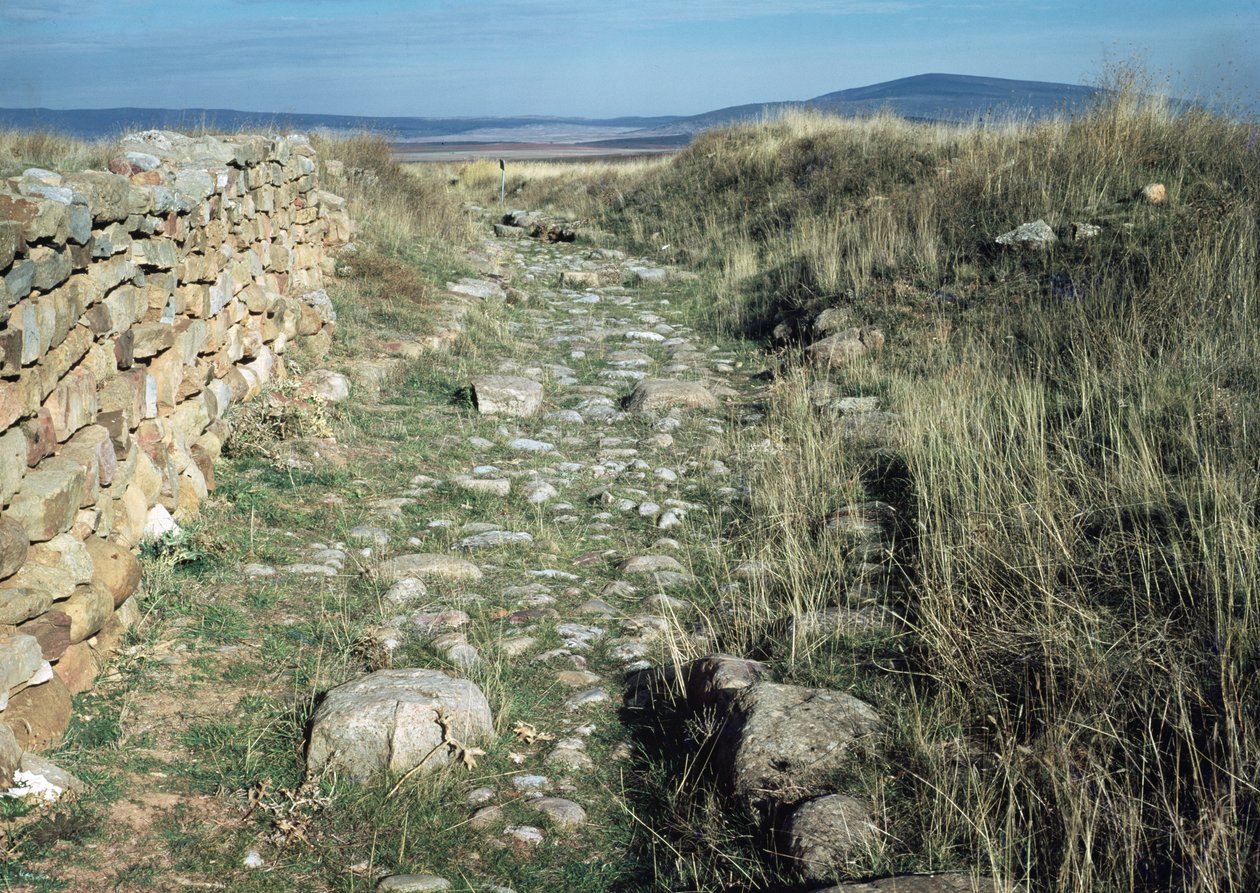 Scipio Aemilianuksen vuonna 133 eaa. valloittaman Iberian kaupungin muurien jäänteet tekijältä Iberian