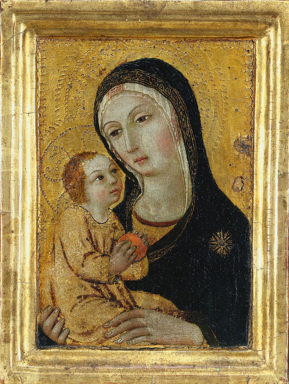 Neitsyt ja lapsi, 1400-luku. tekijältä Icilio Federico Joni