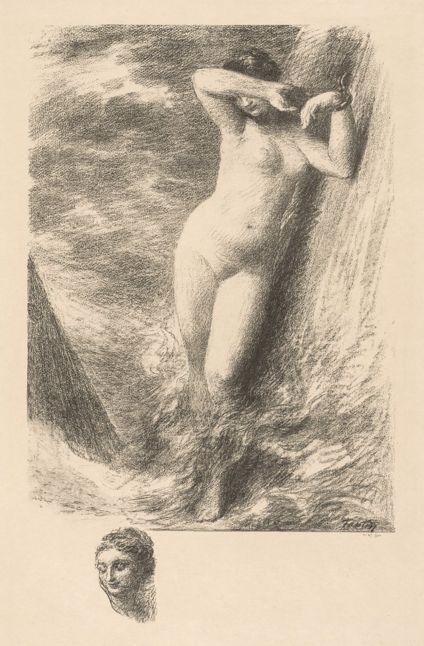 Andromeda, 1901. tekijältä Ignace Henri Jean Fantin Latour