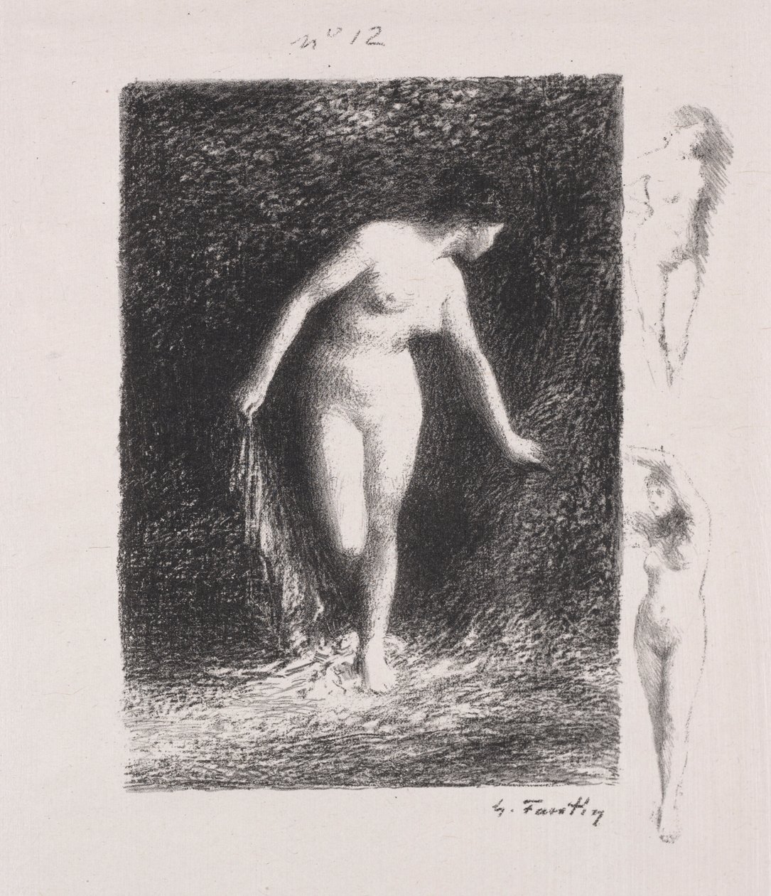 Diane, 1903. tekijältä Ignace Henri Jean Fantin Latour