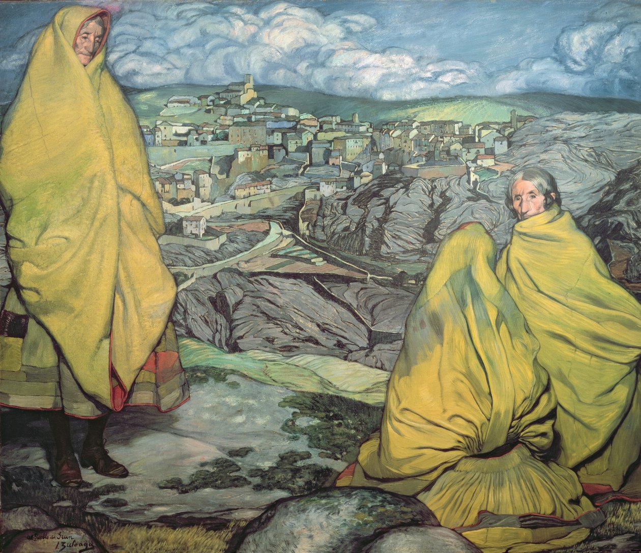 Sepulvedan naiset, 1909 tekijältä Ignacio Zuloaga y Zabaleta