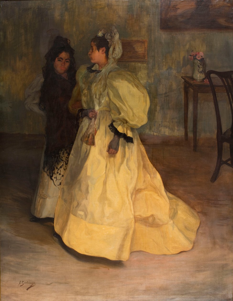 Ystävät ystävät, 1896. tekijältä Ignacio Zuloaga y Zabaleto